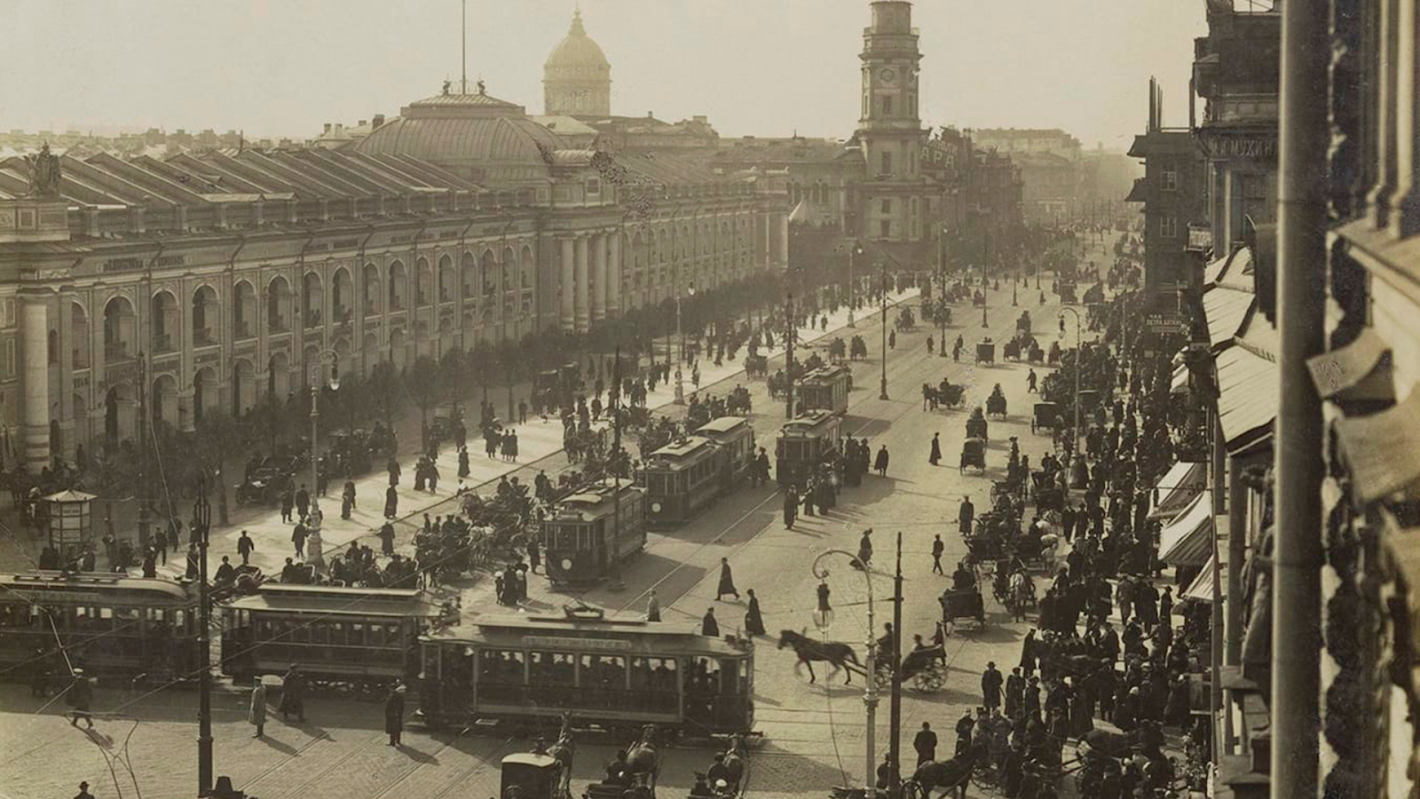 Imagem antiga de São Petersburgo